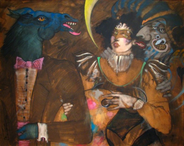 santiago_halloween_1990_oil-on-canvas